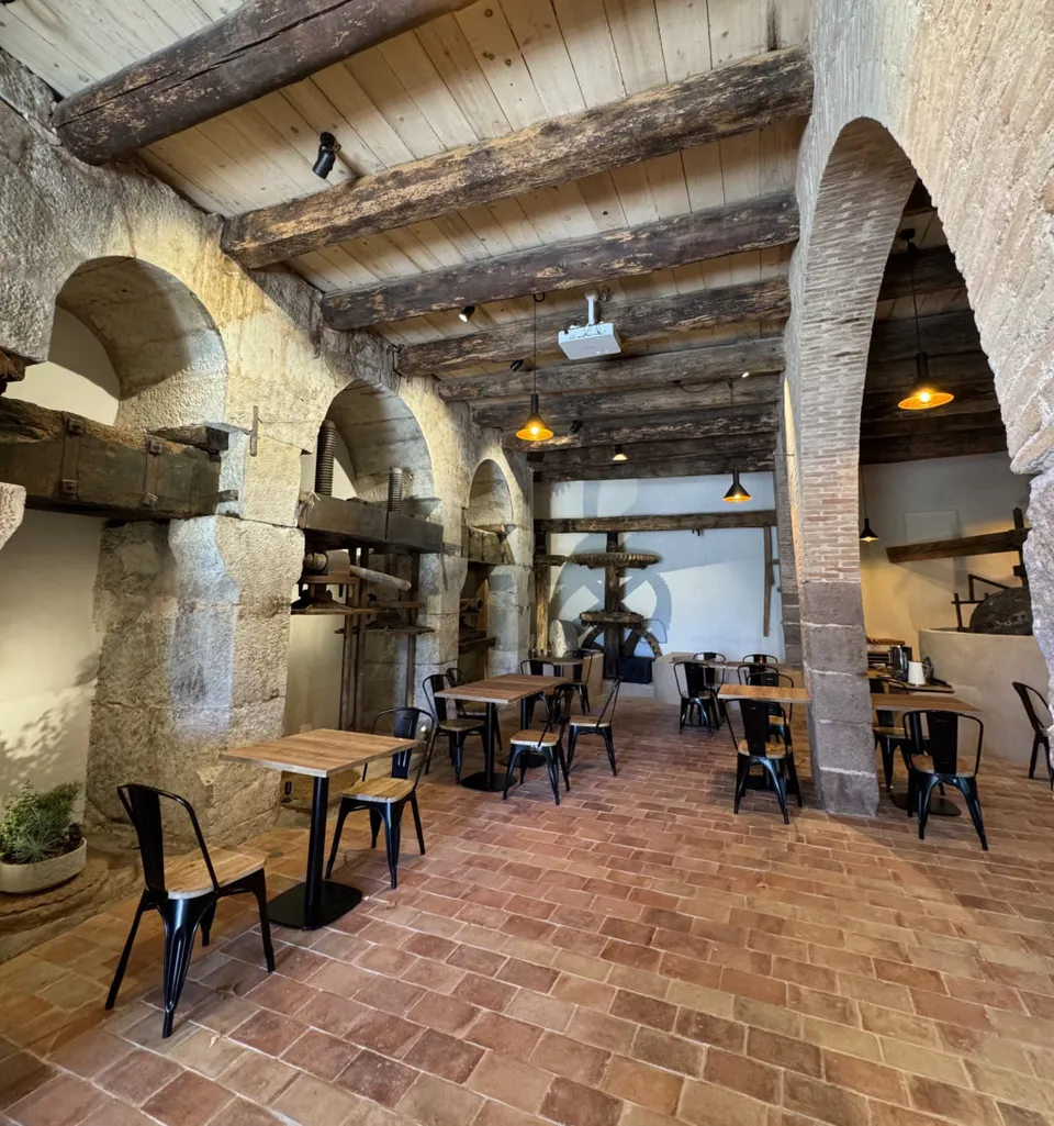 Intérieur du salon de thé
